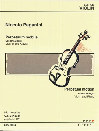 Perpetuum mobile f�r Violine und Klavier