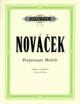 Perpetuum mobile f�r Violine und Klavier