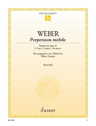 Perpetuum mobile op.24 f�r Klavier