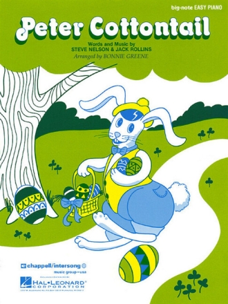 Peter Cottontail   for big-note easy piano