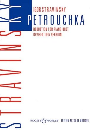 Petruschka f�r Klavier 4-h�ndig Klavierauszug