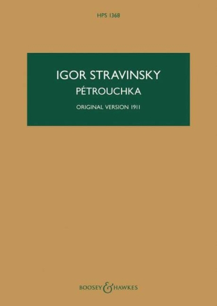 Petruschka HPS 1368 f�r Orchester Studienpartitur