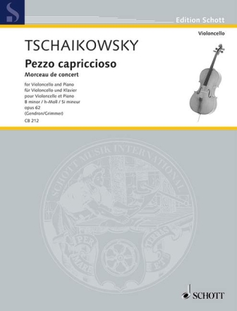 Pezzo capriccioso h-Moll op.62 f�r Violoncello und Klavier