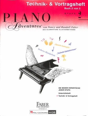 Piano Adventures Stufe 2 - Technik- und Vortragsheft Band 2 f�r Klavier