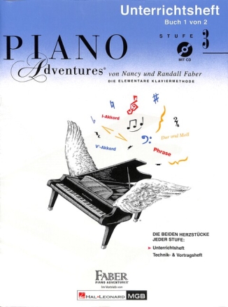 Piano Adventures Stufe 3 - Unterrichtsheft Band 1 (+CD) f�r Klavier