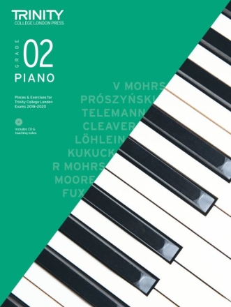 Piano Exam Pieces and Exercises 2018-2020 Grade 2 (+CD)