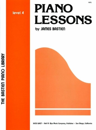 Piano Lessons Level 4  