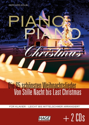 Piano Piano Christmas (+2CDs) f�r Klavier mit Text