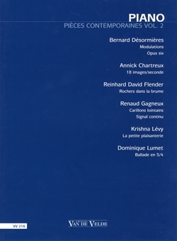 Piano - Pi�ces contemporaines Vol.2 piano Partition