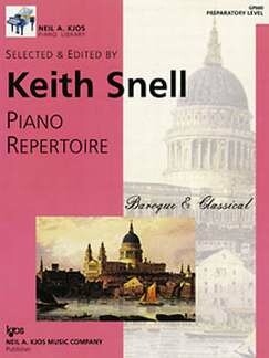 Piano Repertoire Baroque &Classical - preparatory Level