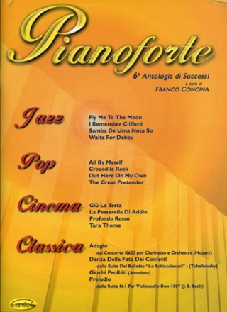 Pianoforte vol.6 jazz pop cinema CLASSICA Concina, Franco, rev.