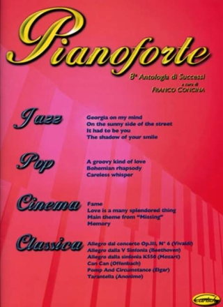 Pianoforte vol.8a antologia di successi
