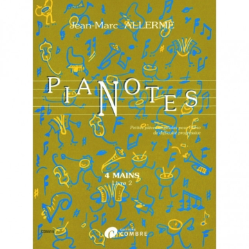 Pianotes vol.2 pour piano 4 MAINS