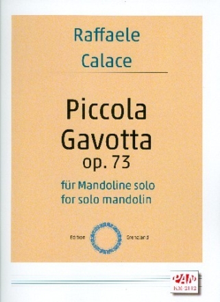 Piccola Gavotta op.73 f�r Mandoline