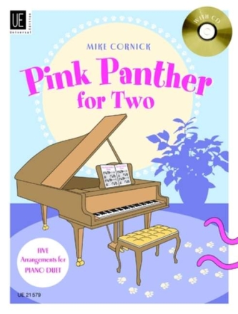 Pink Panther for two (+CD) f�r Klavier zu 4 H�nden Spielpartitur