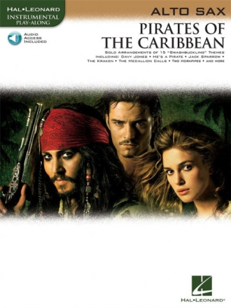 Pirates of the Caribbean (+Audio Access): for alto sax