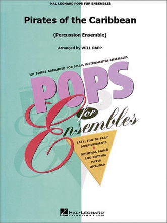 Pirates of the Caribbean: for PERCUSSION ENSEMBLE SCORE+PARTS