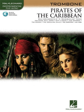 Pirates of the Caribbean (+Online Audio Access): for trombone