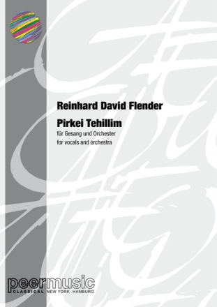 Pirkei Tehillim f�r Gesang (Mezzosopran) und Klavier