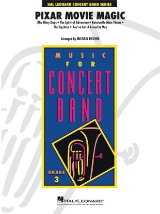 Pixar Movie Magic for Concert Band/Harmonie score and parts