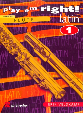 Play 'em right Latin vol.1: songs and Exercises for flute (d/en/it/ nl)   Grade 2,5