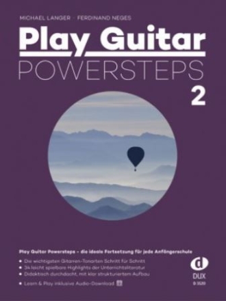 Play Guitar - Powersteps Band 2 (+Online-Audio) f�r Gitarre