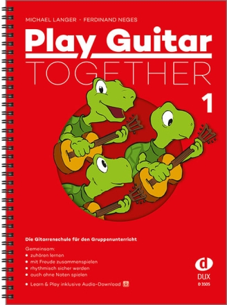 Play Guitar together vol.1 (+CD) f�r 2-4 Gitarren (Ensemble) Spielpartitur