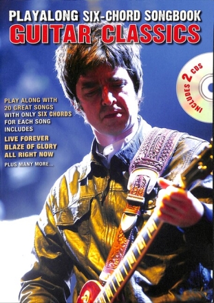 Playalong 6-Chord Songbook - Guitar Classics (+CD) songbook lyrics/chords/guitar boxes