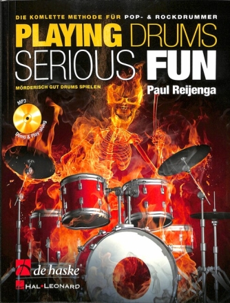 Playing Drums serious Fun (+MP3-CD): f�r Schlagzeug