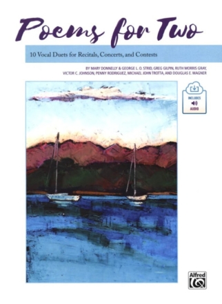 Poems for Two: 10 Vocal Duets (+Online Audio) for 2 voices (any combination)
