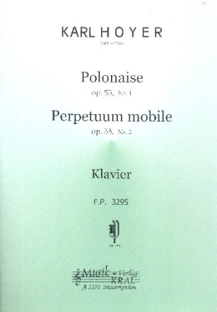 Polonaise und Perpetuum mobile op.53 f�r Klavier