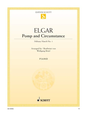 Pomp and Circumstance op.39,1 f�r Klavier