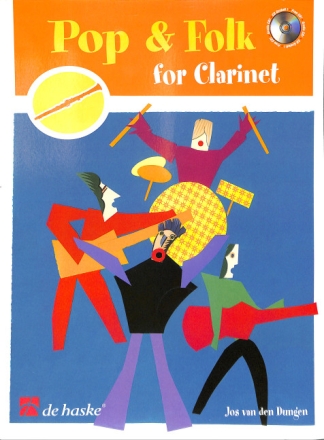Pop and Folk (+CD): for clarinet (en/fr/dt/it/nl)