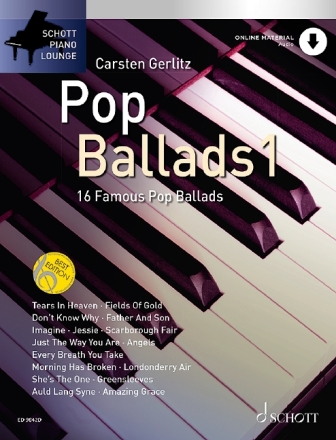 Pop Ballads Band 1 (+Online Audio) f�r Klavier (mit Texten und Akkorden)