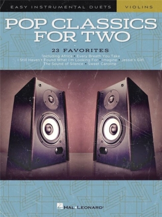 Pop Classics For Two for 2 violins score