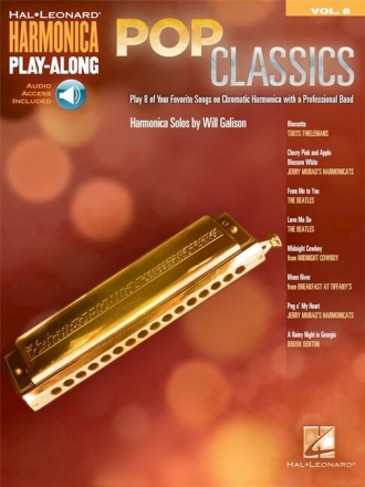 Pop Classics (+Online-Audio) for harmonica