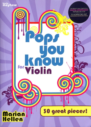 Pops You know (+CD): for violin and piano