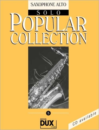 Popular Collection Band 5: f�r Altsaxophon solo