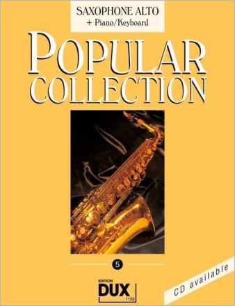 Popular Collection Band 5: f�r Altsaxophon und Klavier