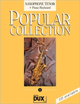 Popular Collection Band 5: f�r Tenorsaxophon und Klavier