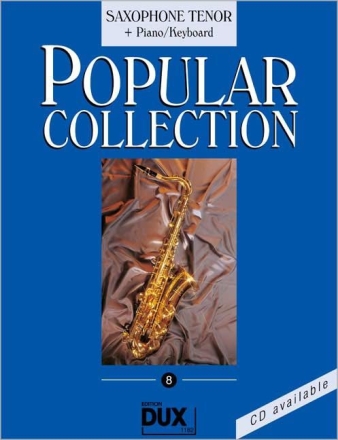 Popular Collection Band 8 f�r Tenorsaxophon und Klavier