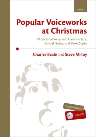 Popular Voiceworks at Christmas (+ CD) for mixed chorus and piano (instruments ad lib) score
