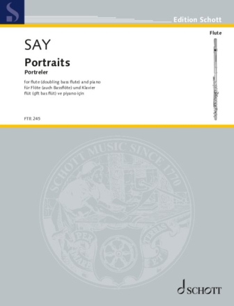 Portraits (Portreler) op. 101 (2022) f�r Fl�te (auch Bassfl�te) und Klavier