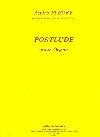 Postlude pour orgue