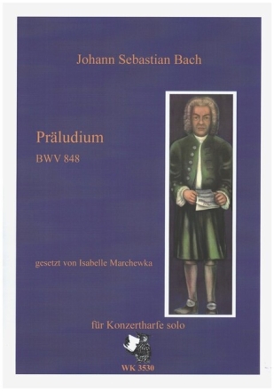 Pr�ludium BWV 848 f�r Konzertharfe