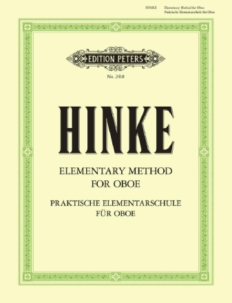 Praktische Elementarschule f�r Oboe (dt/en)