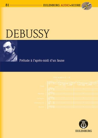 Pr�lude � l'apr�s-midi d'un faune (+CD) f�r Orchester Studienpartitur