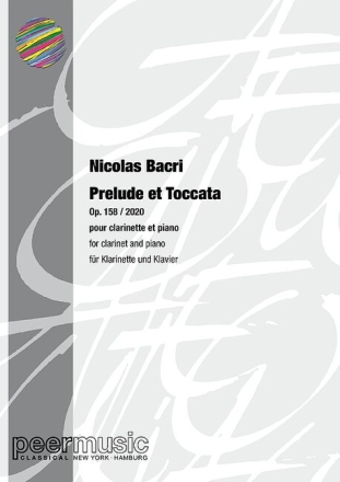 Prelude et Toccata op.158 f�r Klarinette und Klavier