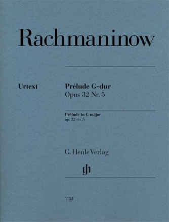 Pr�lude G-Dur op.32,5 f�r Klavier