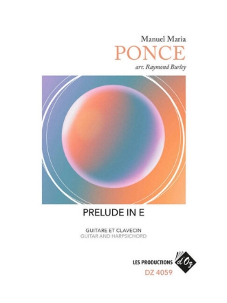 Prelude in E for guitar and harpsichord